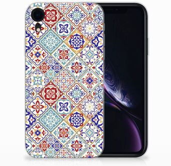 B2Ctelecom TPU-siliconen Hoesje iPhone Xr Tiles Color