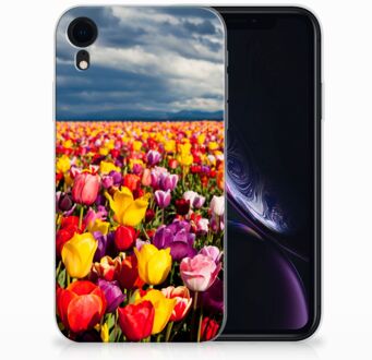 B2Ctelecom TPU-siliconen Hoesje iPhone Xr Tulpen