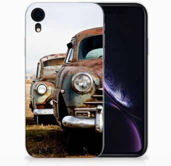 B2Ctelecom TPU-siliconen Hoesje iPhone Xr Vintage Auto