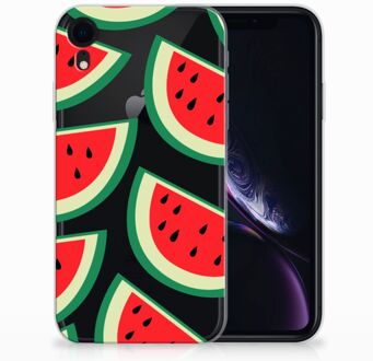 B2Ctelecom TPU-siliconen Hoesje iPhone Xr Watermelons