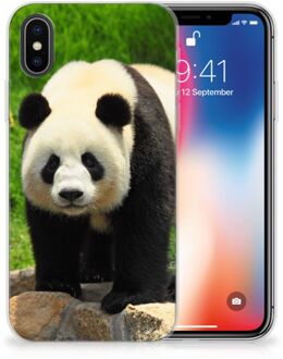 B2Ctelecom TPU-siliconen Hoesje iPhone Xs | X/10 Design Panda