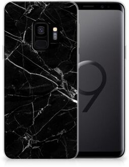 B2Ctelecom TPU Siliconen Hoesje Marmer Zwart Samsung Galaxy S9