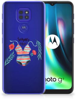 B2Ctelecom TPU Siliconen Hoesje Motorola Moto G9 Play | E7 Plus Telefoon Hoesje Boho Summer