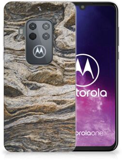 B2Ctelecom TPU Siliconen Hoesje Motorola One Zoom Steen