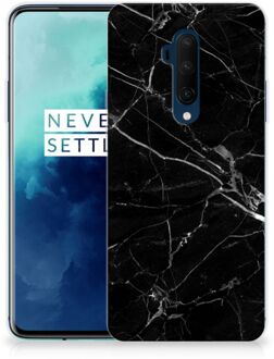 B2Ctelecom TPU Siliconen Hoesje OnePlus 7T Pro Marmer Zwart