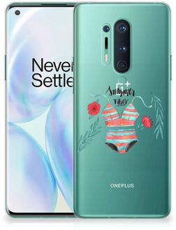 B2Ctelecom TPU Siliconen Hoesje OnePlus 8 Pro Telefoon Hoesje Boho Summer