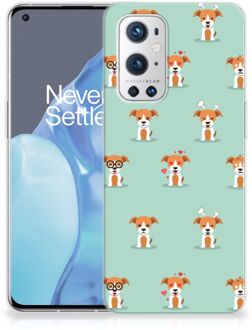 B2Ctelecom TPU Siliconen Hoesje OnePlus 9 Pro Telefoon Hoesje Pups