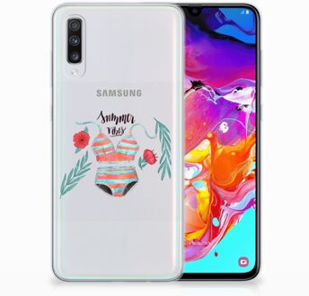 B2Ctelecom TPU-Siliconen Hoesje Samsung A70 Boho Summer