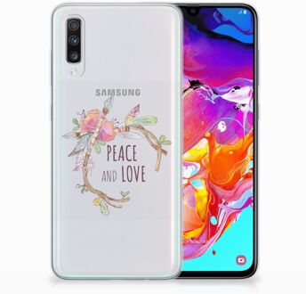 B2Ctelecom TPU-Siliconen Hoesje Samsung A70 Boho Text