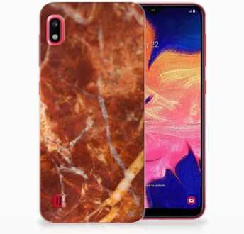 B2Ctelecom TPU Siliconen Hoesje Samsung Galaxy A10 Marmer Bruin