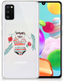 B2Ctelecom TPU Siliconen Hoesje Samsung Galaxy A41 Telefoon Hoesje Boho Summer