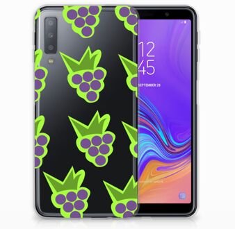 B2Ctelecom TPU Siliconen Hoesje Samsung Galaxy A7 (2018) Druiven