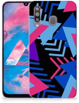 B2Ctelecom TPU Siliconen Hoesje Samsung Galaxy M30 Funky Triangle