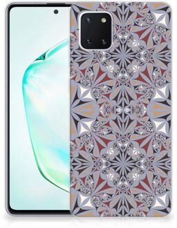 B2Ctelecom TPU Siliconen Hoesje Samsung Galaxy Note 10 Lite Bloemen