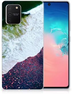 B2Ctelecom TPU Siliconen Hoesje Samsung Galaxy S10 Lite Telefoon Hoesje Sea in Space