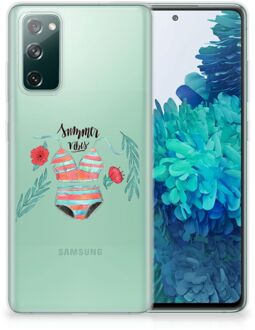 B2Ctelecom TPU Siliconen Hoesje Samsung Galaxy S20 FE Telefoon Hoesje Boho Summer