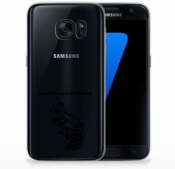 B2Ctelecom TPU Siliconen Hoesje Samsung Galaxy S7 Gun DTMP