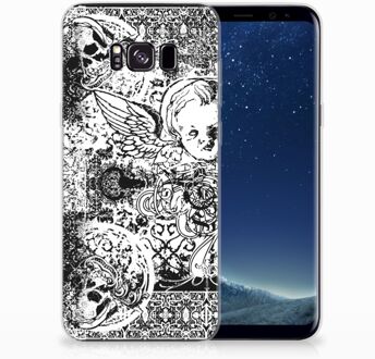 B2Ctelecom TPU siliconen Hoesje Samsung Galaxy S8 Plus Design Skulls Angel