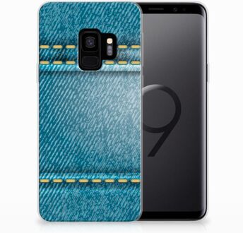 B2Ctelecom TPU Siliconen Hoesje Samsung Galaxy S9 Jeans