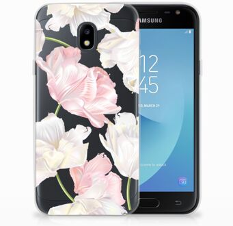 B2Ctelecom TPU Siliconen Hoesje Samsung J3 2017 Design Lovely Flowers