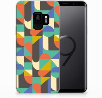 B2Ctelecom TPU Siliconen Hoesje Samsung S9 Funky Retro