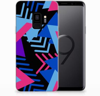 B2Ctelecom TPU Siliconen Hoesje Samsung S9 Funky Triangle