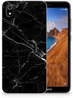 B2Ctelecom TPU Siliconen Hoesje Xiaomi Redmi 7A Marmer Zwart