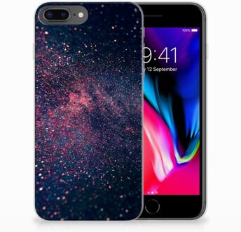 B2Ctelecom TPU Siliconen iPhone 8 Plus | 7 Plus Backcase Hoesje Design Stars