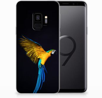 B2Ctelecom TPU-siliconen Siliconen Backcover Samsung S9 Papegaai