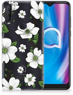 B2Ctelecom Trendy Telefoonhoesjes Alcatel 1S (2020) Smartphone hoesje Dogwood Flowers