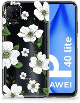 B2Ctelecom Trendy Telefoonhoesjes Huawei P40 Lite Smartphone hoesje Dogwood Flowers