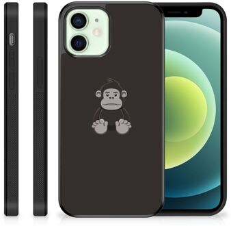 B2Ctelecom Trendy Telefoonhoesjes iPhone 12 Mini GSM Hoesje met Zwarte rand Gorilla