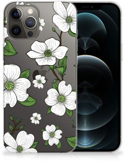 B2Ctelecom Trendy Telefoonhoesjes iPhone 12 Pro Max Smartphone hoesje Dogwood Flowers