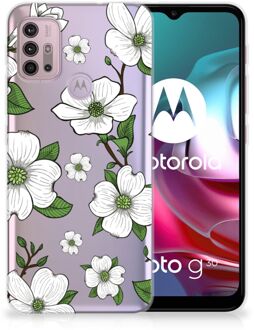 B2Ctelecom Trendy Telefoonhoesjes Motorola Moto G30 | G10 Smartphone hoesje Dogwood Flowers