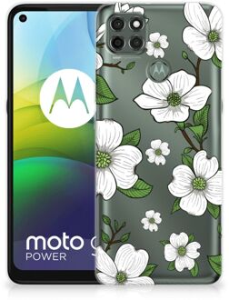 B2Ctelecom Trendy Telefoonhoesjes Motorola Moto G9 Power Smartphone hoesje Dogwood Flowers