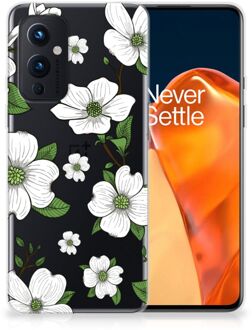 B2Ctelecom Trendy Telefoonhoesjes OnePlus 9 Smartphone hoesje Dogwood Flowers