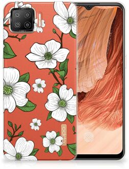 B2Ctelecom Trendy Telefoonhoesjes OPPO A73 4G Smartphone hoesje Dogwood Flowers