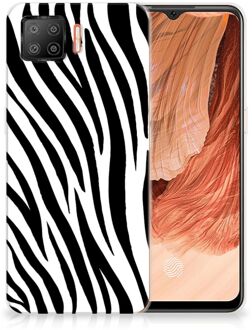 B2Ctelecom Trendy Telefoonhoesjes OPPO A73 4G Smartphone hoesje Zebra