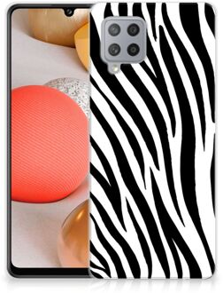 B2Ctelecom Trendy Telefoonhoesjes Samsung Galaxy A42 Smartphone hoesje Zebra