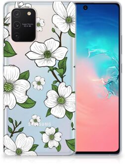 B2Ctelecom Trendy Telefoonhoesjes Samsung Galaxy S10 Lite Smartphone hoesje Dogwood Flowers