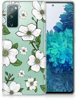 B2Ctelecom Trendy Telefoonhoesjes Samsung Galaxy S20 FE Smartphone hoesje Dogwood Flowers