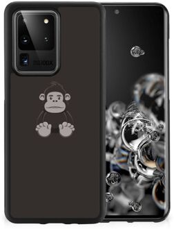 B2Ctelecom Trendy Telefoonhoesjes Samsung Galaxy S20 Ultra GSM Hoesje met Zwarte rand Gorilla