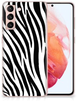 B2Ctelecom Trendy Telefoonhoesjes Samsung Galaxy S21 Smartphone hoesje Zebra