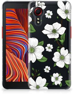 B2Ctelecom Trendy Telefoonhoesjes Samsung Galaxy Xcover 5 Smartphone hoesje Dogwood Flowers