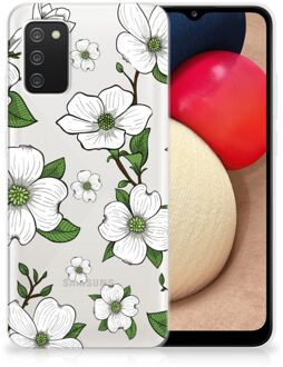 B2Ctelecom Trendy Telefoonhoesjes Samsung M02s | Samsung Galaxy A02s Smartphone hoesje Dogwood Flowers