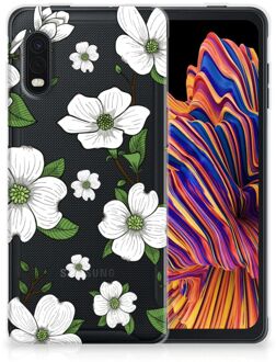 B2Ctelecom Trendy Telefoonhoesjes Samsung Xcover Pro Smartphone hoesje Dogwood Flowers