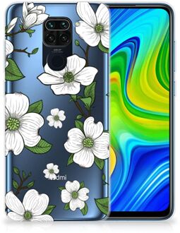 B2Ctelecom Trendy Telefoonhoesjes Xiaomi Redmi Note9 Smartphone hoesje Dogwood Flowers