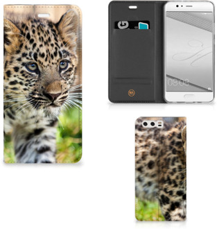 B2Ctelecom Uniek Design Hoesje Baby Luipaard Huawei P10 Plus