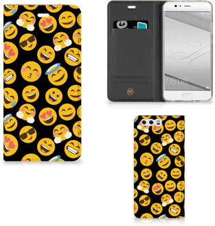 B2Ctelecom Uniek Design Hoesje Emoji's Huawei P10 Plus