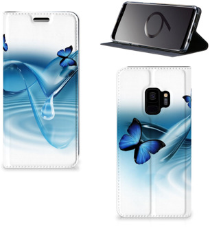 B2Ctelecom Uniek Design Hoesje Samsung Galaxy S9 Vlinders